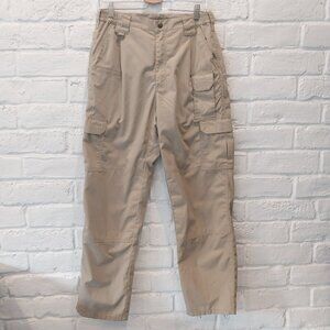 5.11 Tactical Pants Mens 32x32 Beige Khaki Beige Cargo Utility Ripstop 74273